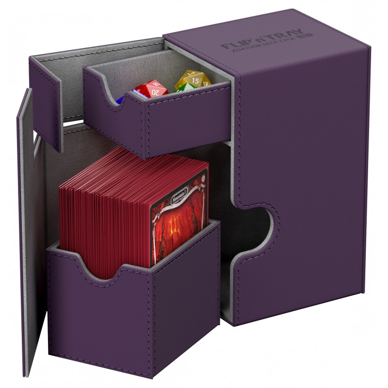 Ultimate Guard Flip'n'Tray™ 80Card Deck Box, Purple